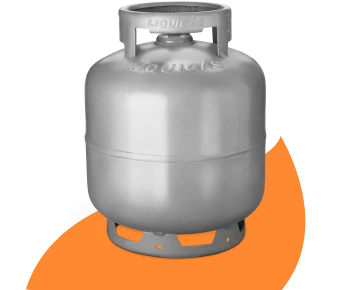 Botijão de gás de 13kg Liquigás Rápido