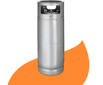 Botijão de gás de 20kg Liquigás Rápido